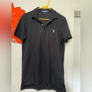 U.S. Polo Assn. Black Polo Shirt
